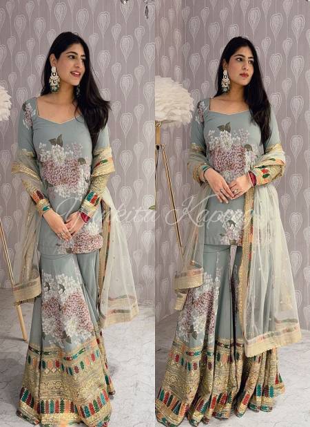 Sr 1618 Designer Pure Heavy Chinnon Silk Readymade Suits Orders In India